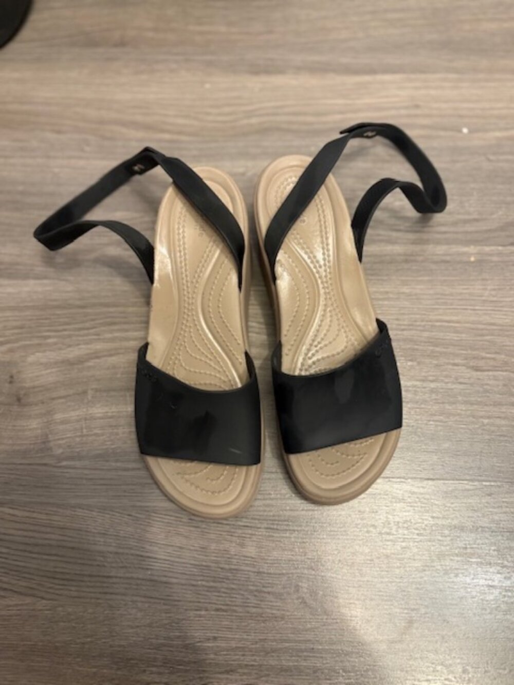 CROCS Strappy Wedge Sandal